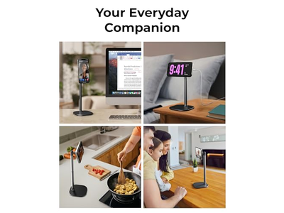 Soporte magnético ajustable para iPhone para soporte de teléfono de escritorio