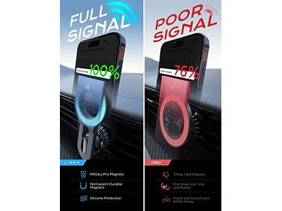 Soporte para teléfono con ventilación de aire Soporte para teléfono celular manos libres para coche