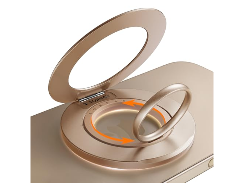 Ajuste de anillo doble para soporte de anillo de agarre para teléfono MagSafe