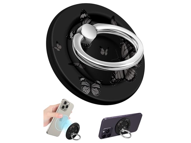 Soporte magnético para anillo de teléfono compatible con MagSafe