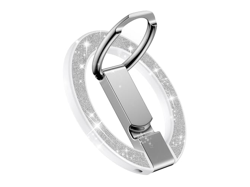 Soporte magnético para teléfono con soporte para anillo y soporte ajustable