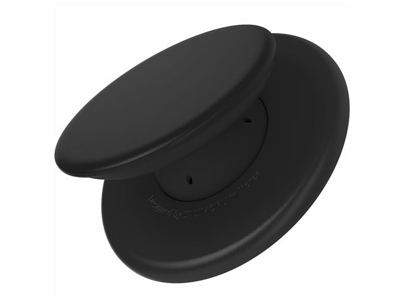 MagSafe - Agarre para teléfono (silicona suave, magnético), color negro