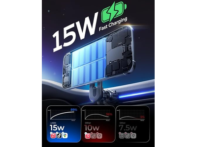 Cargador de coche inalámbrico magnético de 15 W
