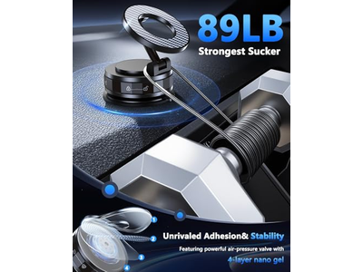 Soporte para teléfono con ventosa ultra ajustable 360