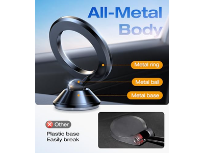 Soporte giratorio para teléfono de coche 360