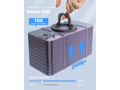 Soporte magnético ajustable para anillo de teléfono, anillo extraíble para teléfono con dedo