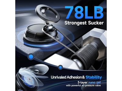 Soporte para teléfono MagSafe ajustable 360°