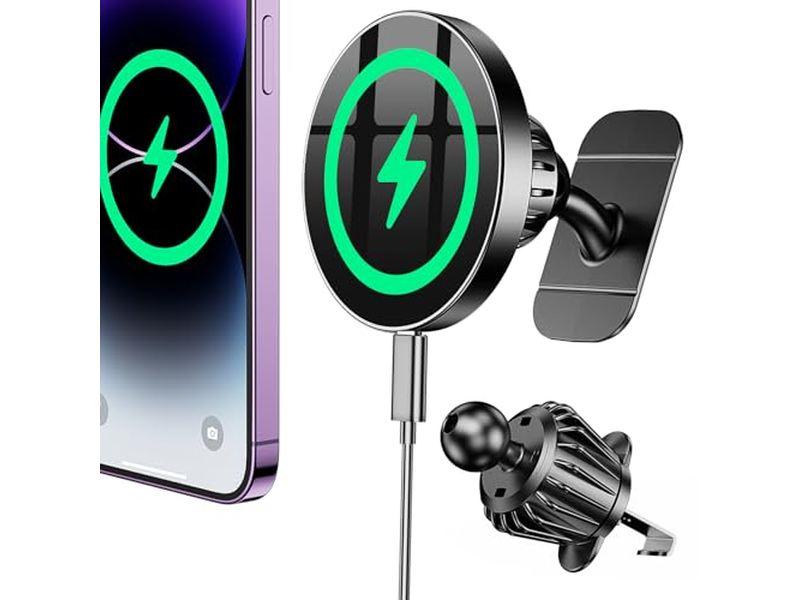 Coolpow para cargador de montaje en automóvil Magsafe