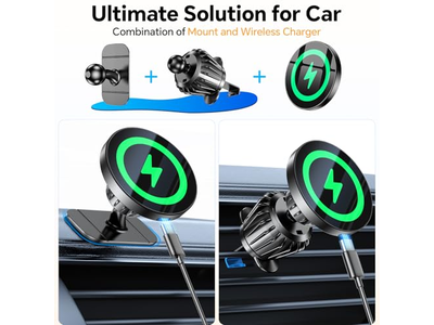 Coolpow para cargador de montaje en automóvil Magsafe