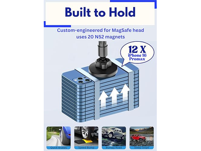Portavasos Soporte para teléfono magnético