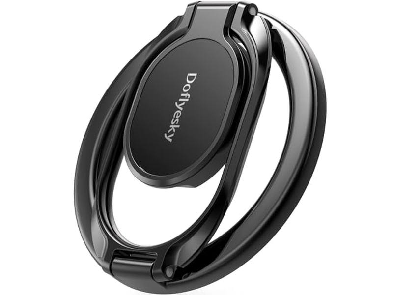 Agarre y soporte de anillo de dedo de gimnasio ajustable doble