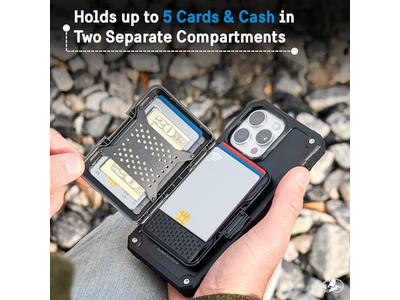 Cartera MagSafe para iPhone con bloqueo RFID