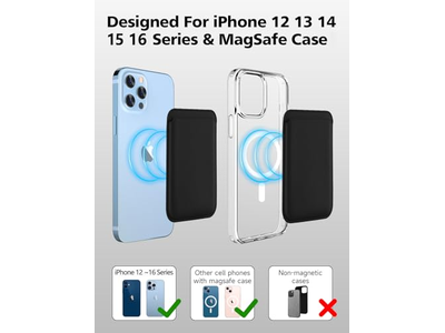 Tarjetero magnético con MagSafe