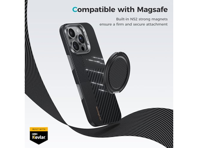 Agarre y soporte magnético para teléfono con rotación de 360 grados para teléfonos inteligentes