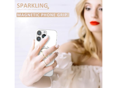 Agarre magnético para teléfono para iPhone, compatible con iPhone