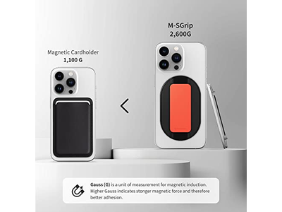 Agarre magnético para teléfono para soporte MagSafe Soporte para teléfono fuerte