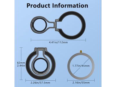 Soporte magnético para teléfono móvil y smartphone