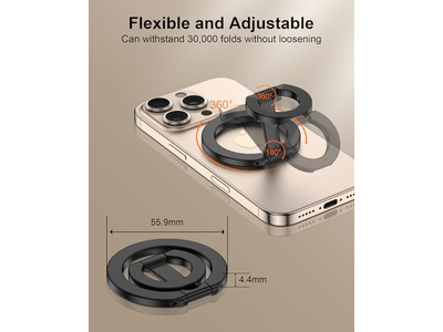 Soporte magnético para teléfono con soporte ajustable para Smartpho