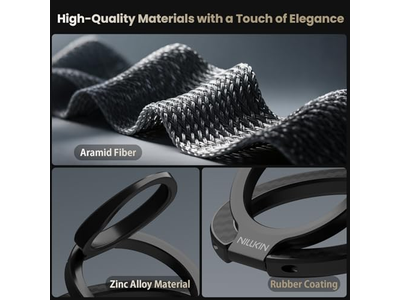 Soporte magnético para anillo de agarre para teléfono con agarre extensible y patada ajustable