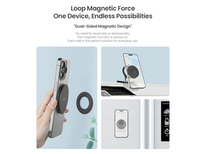 Soporte magnético para teléfono compatible con MagSafe