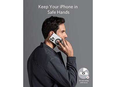 Agarre magnético para teléfono con soporte ajustable para la serie iPhone