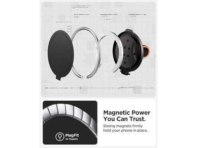 Agarre magnético para soporte de teléfono con correa para dedo para dispositivos MagSafe