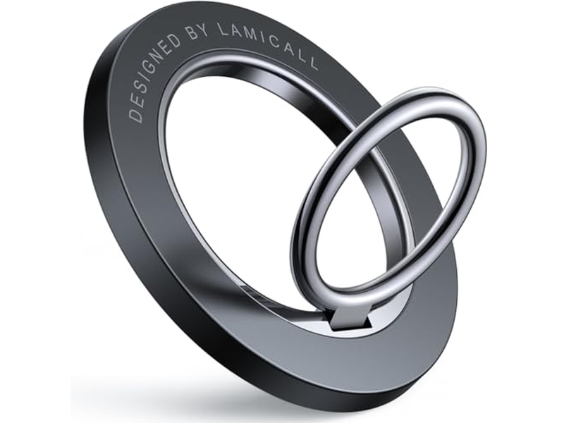 Anillo magnético para teléfono MagSafe: imán fuerte y agarre con rotación de 360 grados