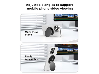 Soporte magnético para anillo de teléfono y soporte compatible con MagSafe