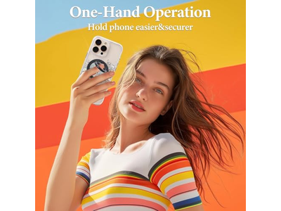 Soporte magnético para anillo de teléfono con accesorio MagSafe para iPhone