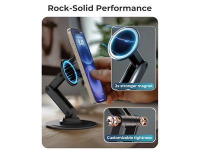 Soporte magnético para teléfono para escritorio Mag360 Soporte ajustable MagSafe