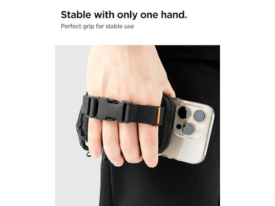 Organizador de bolsa magnética para almacenamiento de tarjetas y SSD con clip - Negro