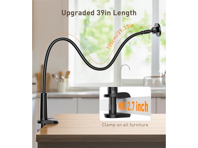 Soporte magnético Abrazadera de mesa Rotación 360 ajustable