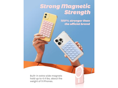 Soporte de teléfono con succión magnética para estuche MagSafe