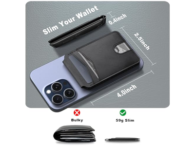 Cartera Magnética y Tarjetero Compatible con Magsafe para iPhone - B