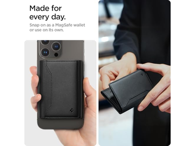 Tarjetero magnético con tarjetero, soporte triple para efectivo para MagSafe