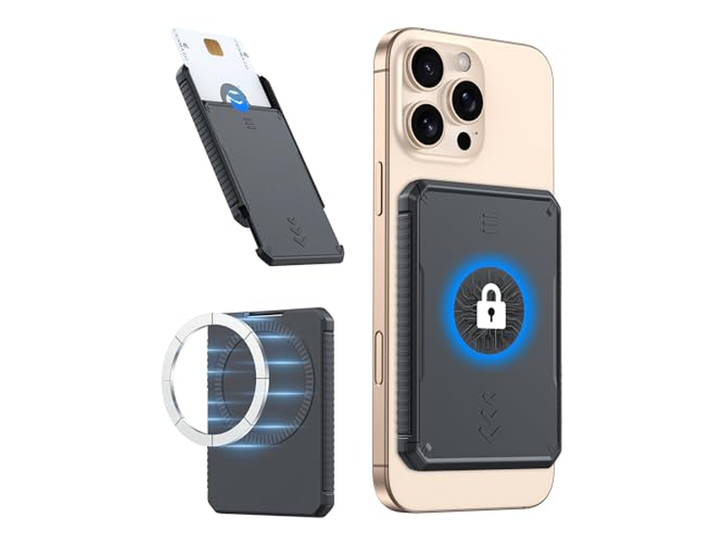 Tarjetero magnético con capacidad para 6-7 tarjetas Bloqueo RFID Ultra-Sli