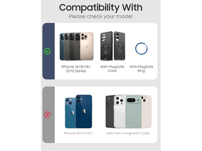 Tarjetero magnético con capacidad para 6-7 tarjetas Bloqueo RFID Ultra-Sli