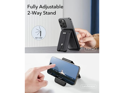 Cartera magnética para iPhone con función Find My y S ajustable