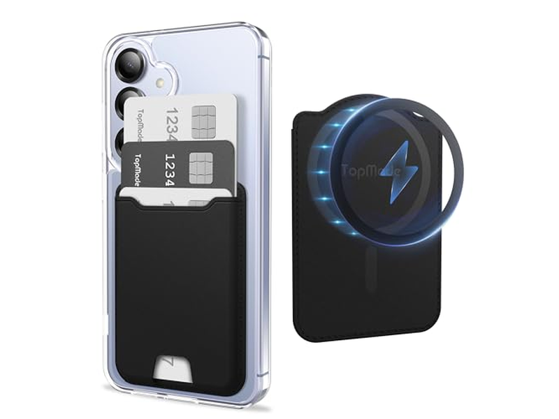 Tarjetero magnético para teléfono con billetera