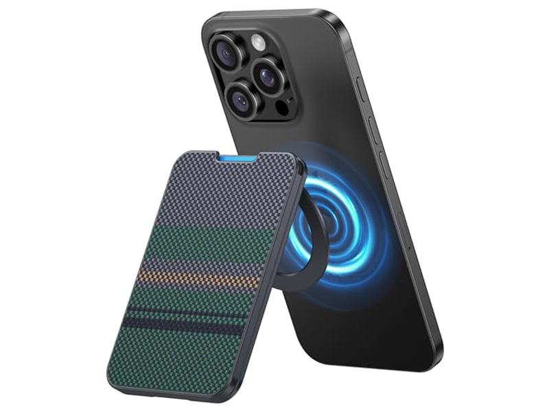 Cartera Magnética con Soporte Tarjetero Minimalista para iPhone RFID Bl