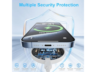 Base de carga inalámbrica magnética de carga rápida