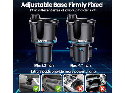 Portavasos inalámbrico magnético para teléfono