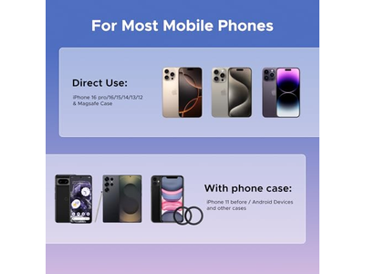Soporte magnético para teléfono Magsafe Air Vent Car Mount