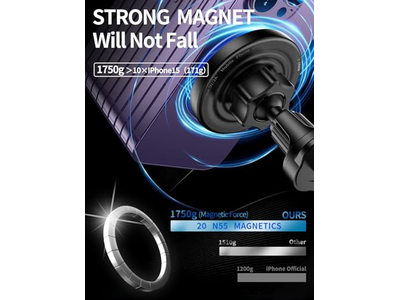 Cargador de coche inalámbrico MagSafe 3 en 1