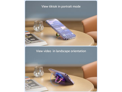 Soporte de anillo magnético MagSafe Phone Grip con soporte ajustable Colorf