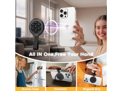 Agarre de teléfono con succión Magsafe Agarre de succión magnético universal