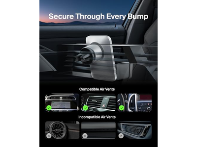 MagSafe Vent Mount Pro Soporte MagSafe para iPhone para coche