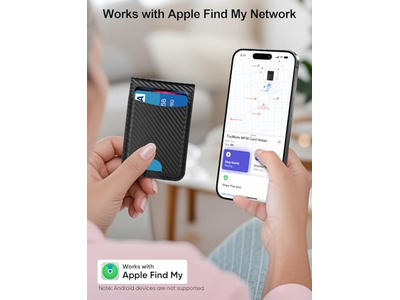 Cartera MagSafe con tarjetero magnético Find My y soporte ajustable 6