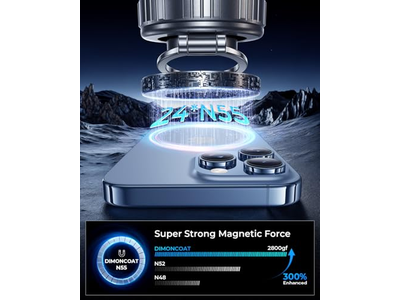 Soporte para teléfono con ventosa de vacío ajustable de metal 360