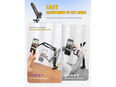 Soporte para teléfono para cama Soporte para teléfono Magsafe